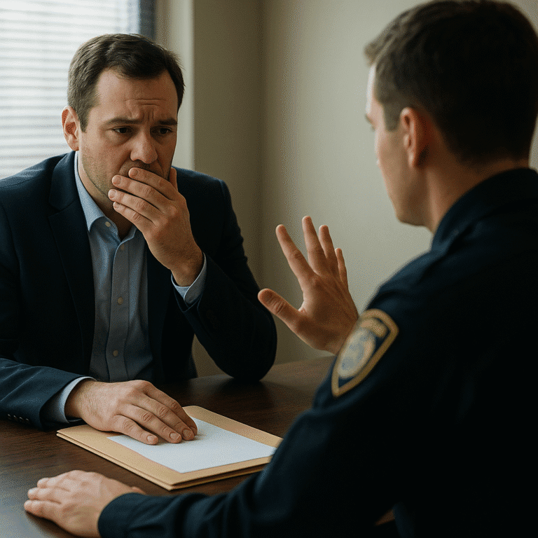 How to Avoid Self-Incrimination During an Investigation